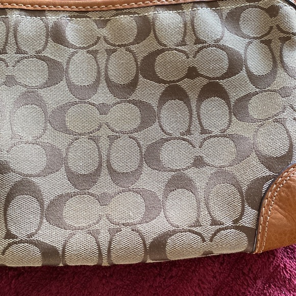 Coach Hobo Tan Purse No F0726-11430 - Picture 10 of 10
